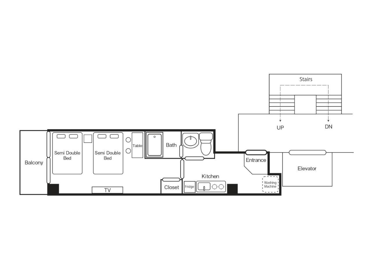 Elizabeth Garden Shinsaibashi Appartement Osaka Buitenkant foto
